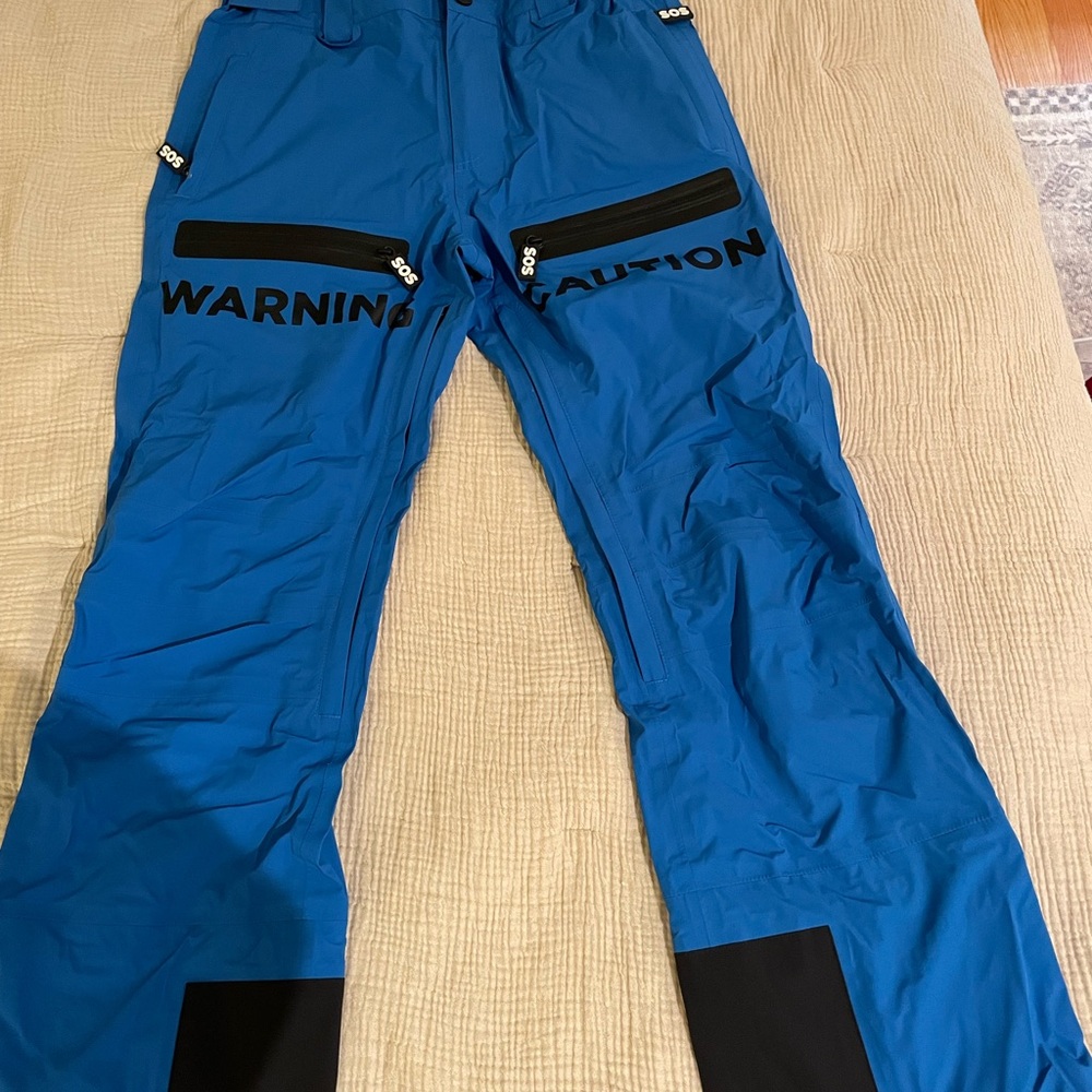 Blue Men’s Shell Ski Pants